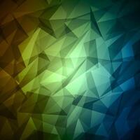 Multicolored Abstract Background With Triangles vector