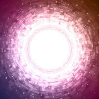 Circular White Center on Abstract Background vector