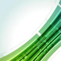 Abstract Green Tech Background vector