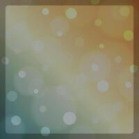 Blurry Square Object With Abstract Background vector