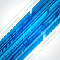 Abstract Blue Tech Background vector