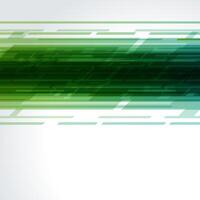 Abstract Green Background With Lines vector