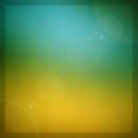 Blurry Yellow and Green Abstract Background vector