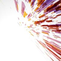 Explosive Color Burst on Abstract Background vector