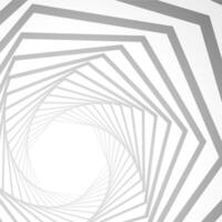 Geometric Spiral Design on Abstract Background vector