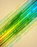 Vibrant Abstract Speed Lines Background vector