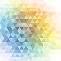 Geometric Gradient Mosaic Background vector