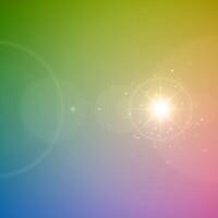 Blurry Rainbow Colored Background vector