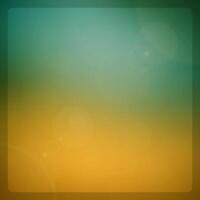 Blurry Yellow and Green Abstract Background vector