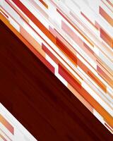 Modern Abstract Geometric Background in Warm Tones vector