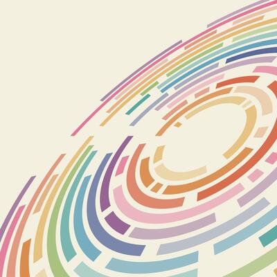 Colorful Abstract Circular Design