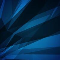 Blue Abstract Background With Lines and Shapes vector