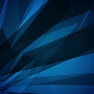 Blue Abstract Background With Lines and Shapes