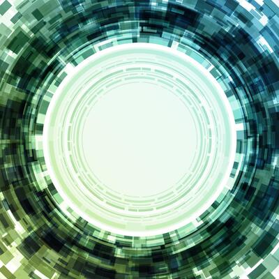 Circular Design With White Center