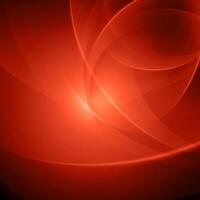 Red Abstract Background With Overlapping Circles vector