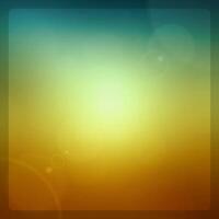 Blurry Yellow and Green Abstract Background vector