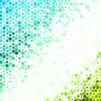 Colorful Hexagonal Pattern on White Background vector