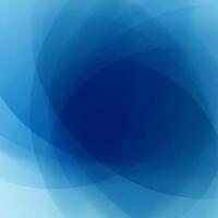 Blue Abstract Background With Overlapping Circles vector