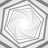 Geometric Spiral Design on Abstract Background vector