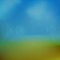 Blurry Green and Yellow Abstract Background vector