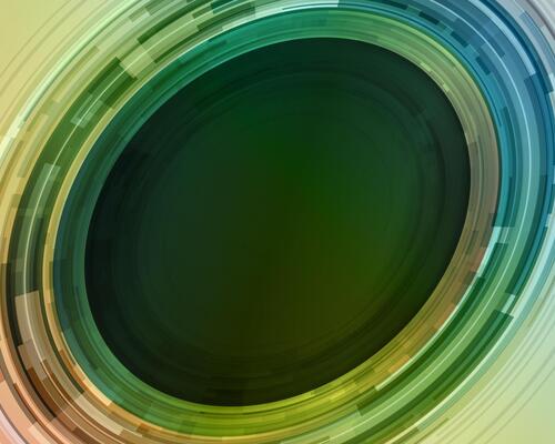 Colorful Abstract Circular Design
