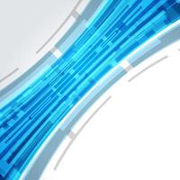 Abstract Blue Tech Background vector