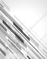 Modern Abstract Geometric Background in Grey vector