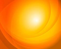 Warm Orange Abstract Background With Overlapping Circles vector