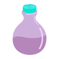 magic bottle with poison png