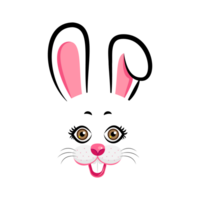Kawaii Rabbit face png