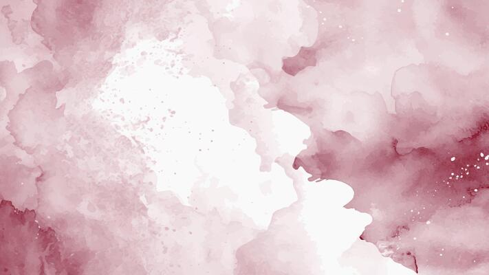 Watercolor burgundy abstract background. Watercolour maroon splash texture. Vector watercolour pattern.
