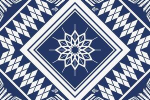 Geometric ethnic oriental traditional art pattern.Figure tribal embroidery style.Design for background,wallpaper,clothing,wrapping,fabric,element,vector illustration. vector