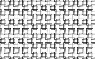 Abstract white black block seamless minimalist batik pattern vector background design