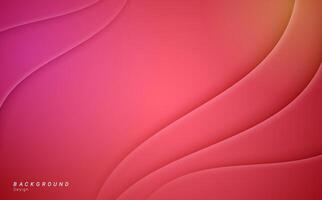 Pink line wavy abstract vector background design