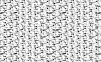 Abstract white black block seamless minimalist batik pattern vector background design