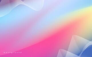 bstract wavy blur light shiny colorful vector background design