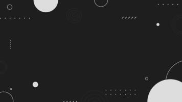 simple abstract black and white professional vector template background