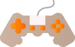 Video Game Flat Gradient  Icon vector