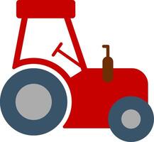 Tractor Flat Gradient  Icon vector