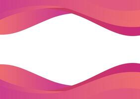 abstract colorful wavy shape banner template with copy space. vector