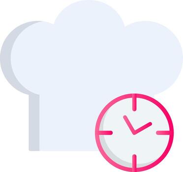 Kitchen Timer Flat Gradient  Icon vector