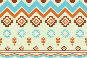 Boho fabric seamless pattern geometric tribal ethnic traditional background bohemian and native American Design Elements.Vector illustration embroidery. vector