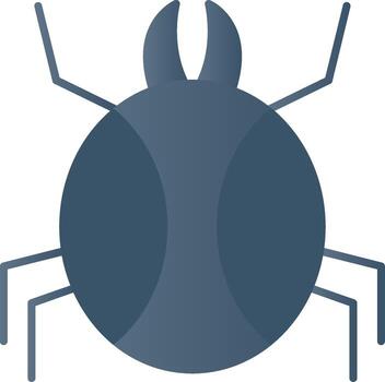 Spider Flat Gradient  Icon vector