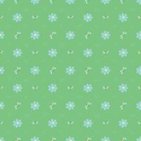 Spring floral pattern. Seamless pattern with flowers vector