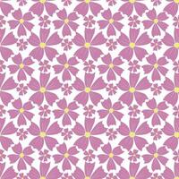 Spring floral pattern. Seamless pattern with flowers vector