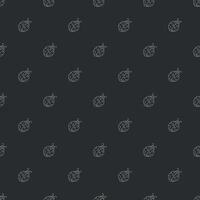 Seamless pattern with ladybugs. Summer ladybugs background vector