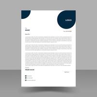 Simple, creative, modern, unique  clean letterhead design template a4 sizes. vector