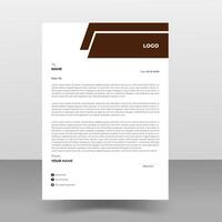 Simple, creative, modern, unique  clean letterhead design template a4 sizes. vector