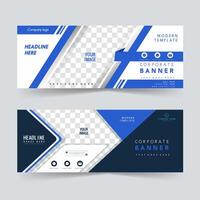 Business Corporate Modern Banner Design vector