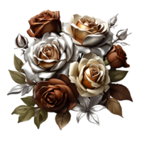 AI generated Beautiful Flower Bouquet png